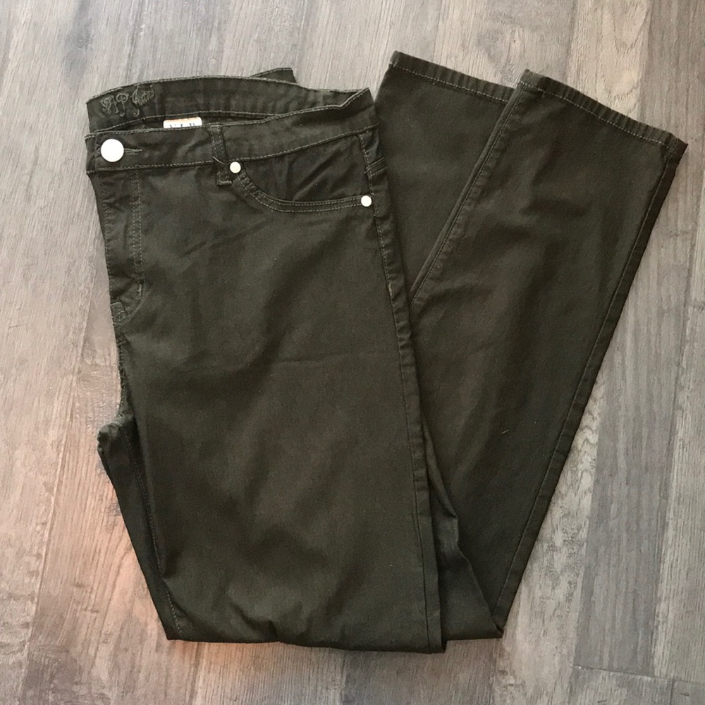 Dark olive pants